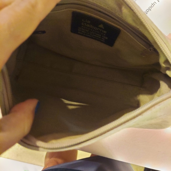 LIZ🔺️CLAIBORNE Vintage RARE 1984 P!NK Crossbody Shoulder-bag w/ L🔺️C Wallet - Picture 12 of 16